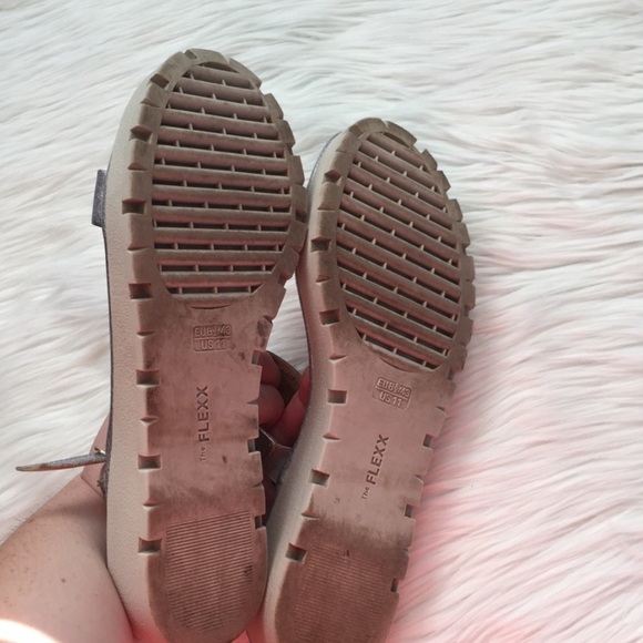 The Flexx Sun Tan Platform Sandals 11 Silver - Picture 14 of 15